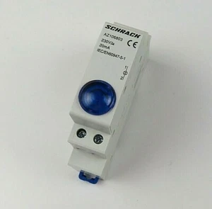 Phasenkontrolle | 230V AC | Leuchtmelder | Meldeleuchte blau LED Leuchte | Lampe - Bild 1 von 4