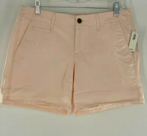 Old Navy Corto Mujer Mediano Elemento Elastizado Rendija Bolsillo 5" Entrepierna Frente Plano - Imagen 1 de 5