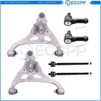 Brazo de control inferior delantero rótula y extremo de varilla de amarre para Ford F-150 2004 05 06 07 08 Foto 1 de 4