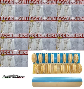 kit 20 lenze con ami n°2 + scatola avvolgilenza pesca mare bolentino surfcasting - Foto 1 di 1