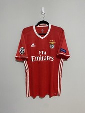 Andre Almeida Benfica 2016/17 Match Worn Home Jersey Champions League