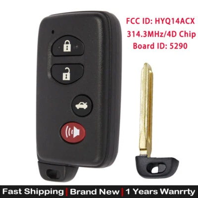 Mando a distancia inteligente para Subaru BRZ Forester WRX 2013-2015 HYQ14ACX 271451-5290 Foto 1 de 4