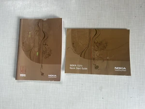 Nokia 7370 User Guide & Quick Start Guide (VGC) - Zdjęcie 1 z 2
