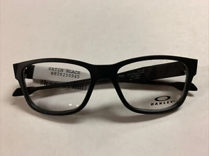 New Oakley Top Level OY8012-0150 Satin Black Frame Kids Eyeglasses 50-15-129 - Picture 1 of 6