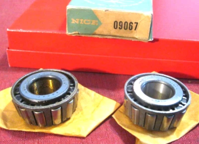 Nuevo 1948-1955 Mopar, Hudson, Studebaker Juego de rodamientos exteriores delanteros, EE. UU.! Foto 1 de 2