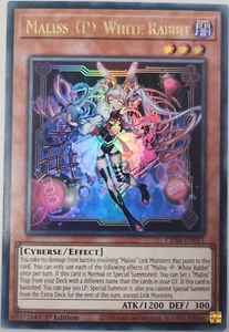 Maliss P White Rabbit CRBR-EN015 Ultra Rare First Edition NM - Picture 1 of 1