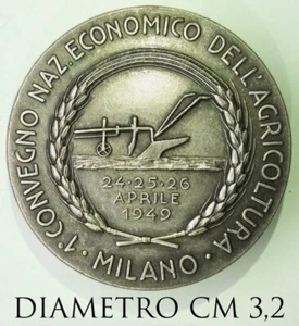 MILANO I° CONVEGNO NAZIONALE ECONOMICO DELL’AGRICOLTURA DISTINTIVO 1949 - Picture 1 of 6