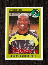 1994 JOSEPH ANTOINE BELL ST ETIENNE PANINI FOOTBALL CHAMPIONSHIP STICKER # 241 MINT