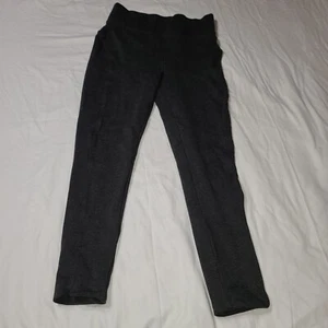 Seven7 Workout Pull On Legging Mid Rise Stretch Dark Gray Women Size Medium - Picture 1 of 20