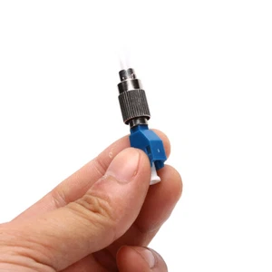 LC Female To FC Male Hybrid Converter Adapter Fiber Optical Power Meter Cou _ou - Photo 1/7