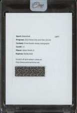 2022-23 Panini One And One JABARI SMITH JR Rookie Jersey Auto Redemption JMR27