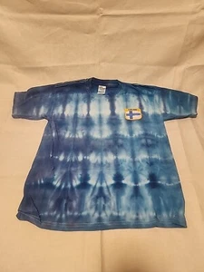 Youth Large Finish Flag Tie-Dye Short Sleeve Shirt - Picture 1 of 5