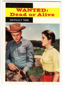 1958 Topps Wanted Dead or Alive -- Schwierige Aufgabe #24 - sehr guter Zustand - Bild 1 von 1