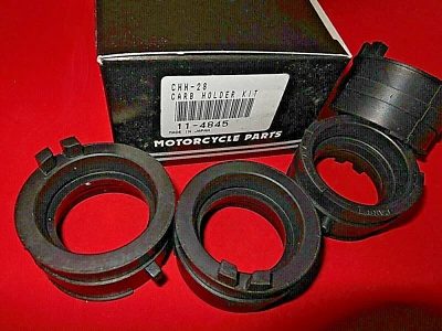 11-4845 Honda 87-90 CBR600 F CBR600F Soportes de Carburador Colector de Admisión Kit Botas Foto 1 de 3