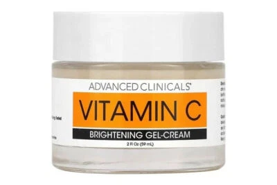 Advanced Clinicals, Vitamin C, aufhellende Gel-Creme, 59 ml