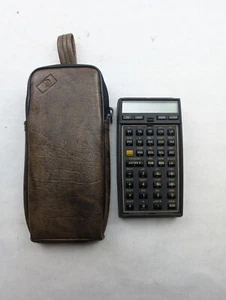 Vintage Hewlett Packard HP-41CV Calculator FOR PARTS / UNTESTED w Case - Picture 1 of 11