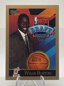 1990-91 SkyBox Miami Heat Basketball Card #360 Willie Burton Rookie RC 🏀🔥 - Picture 1 of 2
