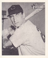 2001 Bowman Heritage Baseball 1948 Reprints #9  (Card#45) Hank Sauer Reds