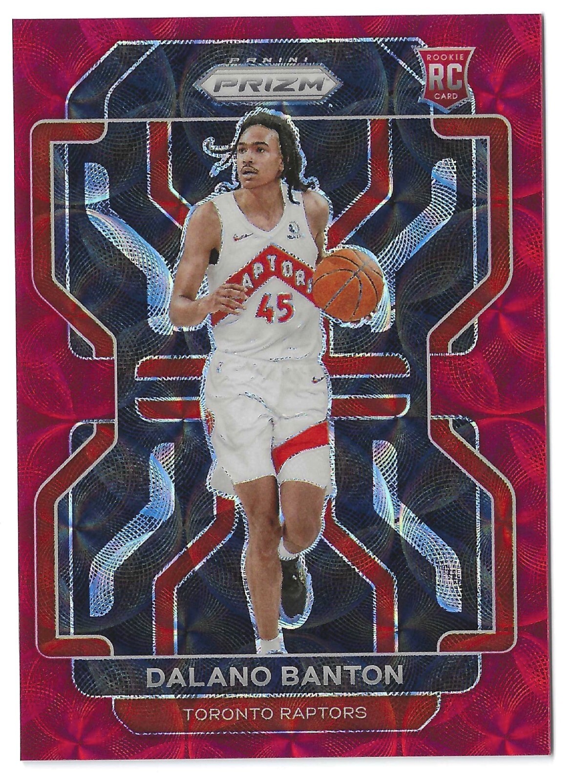 2021-22 Panini Prizm Dalano Banton Red Choice /88 Rookie RC