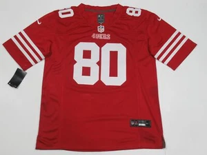 Jerry Rice #80 San Francisco 49ers Men's Game Retired Player Jersey Red - Picture 1 of 3