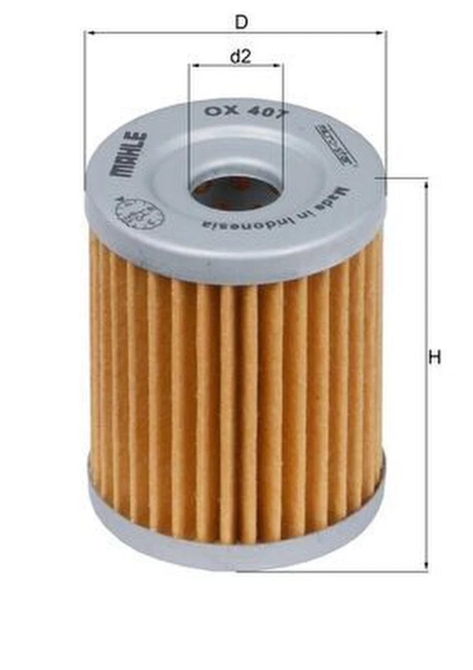Filtro De Aceite MAHLE Para YAMAHA YP - Imagen 1 de 1