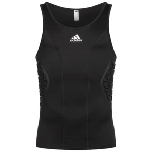 Mens Adidas Padded Tank Top Sleeveless T-Shirt Size 2XL NEW - Picture 1 of 4