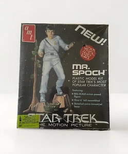 Vintage AMT Star Trek Mr Spock Model Kit S973 1979 NIB - Picture 1 of 7