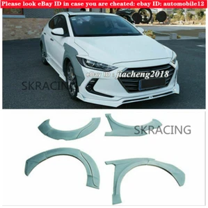 Kit de cubierta de arco de rueda con llamaradas de guardabarros para Hyundai Elantra GT-01 2016-2020 - Imagen 1 de 12