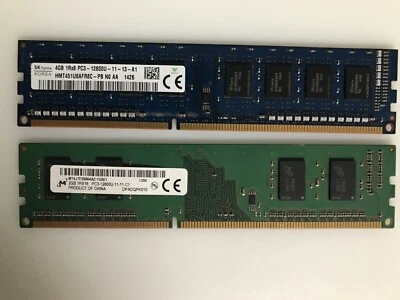 4GB + 2GB PC3-12800U 1600MHz Desktop Memory RAM DIMM 240 pin - Image 1 of 2