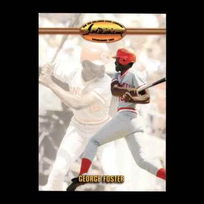 George Foster 1993 Ted Williams Cincinnati Reds #29 R326P 18 - Image 1 of 2