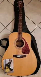 Yamaha F325 Dreadnought Acoustic Guitar Great Condition Includes Bag & Capo  - Picture 1 of 17