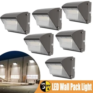 150Watt Led Wall Pack Lights Dusk to Dawn Commercial Warehouse Parking Lot Lamp - Picture 1 of 12