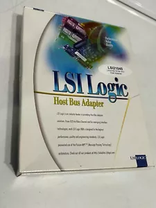 LSI Logic LSI21040 PCI Host Bus Adapter Ultra160 SCSI Dual Ch NEW Open Box w/ CD - Picture 1 of 7