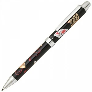Pilot 2+1 Miyabi Emaki Multifunctional Pen "Senmen" BTHM-3SR-SEN - Picture 1 of 5