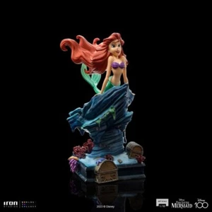-=] IRON STUDIO - La Sirenetta Little Mermaid Disney 100th 1/10 Statue [=- - Imagen 1 de 5