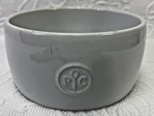 Pampered Chef White Ceramic Dog Water or Food Bowl 6” - Picture 1 of 4