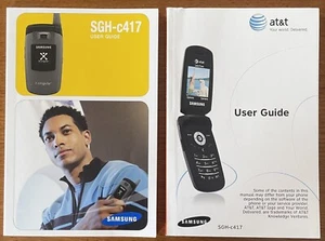 Guides d'utilisation Samsung Cingular et AT&T SGH-c417 - Photo 1 sur 2