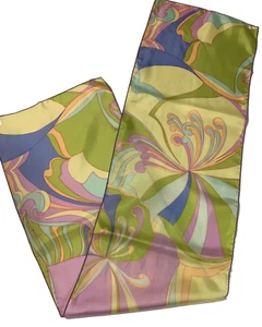 Vintage Acetate RN 3988 Neck Scarf Many Colored Japan? 10" x 44" - Picture 1 of 3
