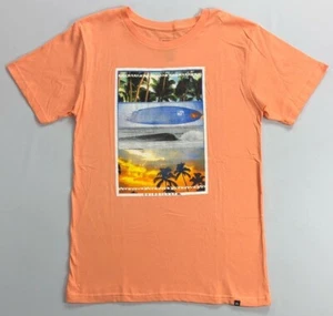 NEW Boy's Youth Quiksilver Cotton T-Shirt - Picture 1 of 4