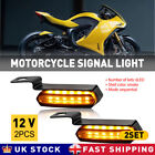 4X Motorcycle Indicators Bike Motorbike Turn Signal Light Bullet Bulb Universal
