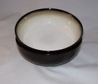 Sango Nova Black 4932 Set of 2 Large Cereal Bowls Stoneware All Purpose Bowls