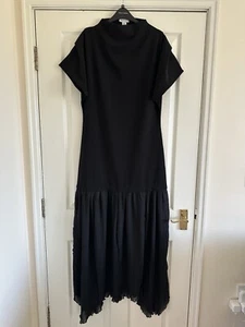 Warehouse Women's Chiffon Mix, Crepe Maxi Dress UK 10 Long Maxi New with tags - Picture 1 of 5