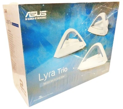 ASUS Lyra Trio Mesh WLAN System ~ 3er Pack ~ versiegelte Einzelhandelsverpackung - Bild 1 von 4