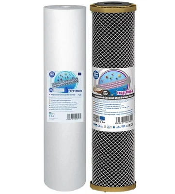 Aquafilter 2 Stage HMA Heavy Metal Reduction Water Filter 20" Big Blue BB Jumbo - Image 1 of 2