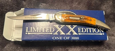 CASE  XX LIMITED EDITION TINY TOOTHPICK AUTUMN BONE SECOND CUT NEW IN BOX - Image 1 of 4