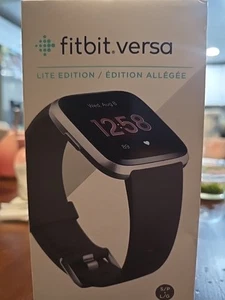 Fitbit Versa Lite Smartwatch GPS Antracite/Argento Alluminio - Foto 1 di 6
