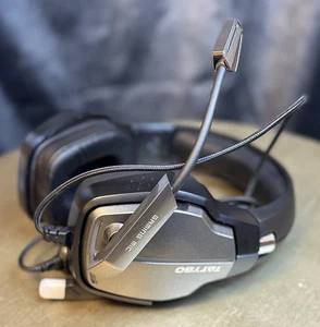 TATYBO GAMING HEADSET NERO/ARGENTO SOFT COUSION Ear-Cup (sopra l'orecchio) - Foto 1 di 6