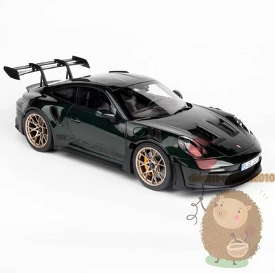 NOREV 1:12 Porsche 911 GT3 RS 2022 Alloy Diecast Model Car Pink Ornaments Gifts - Image 1 of 4