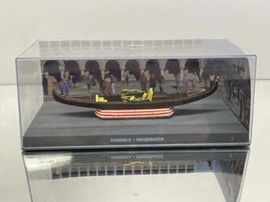 007 JAMES BOND BONDOLA GONDOLA - MOONRAKER -BLACK 1:43- GOOD IN SHOWCASE - Picture 1 of 4