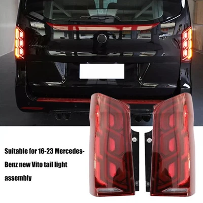 Luci freno LED Dynamic Rear Tail Light per Mercedes Benz Vito W447 2016-2023 - Immagine 1 di 4